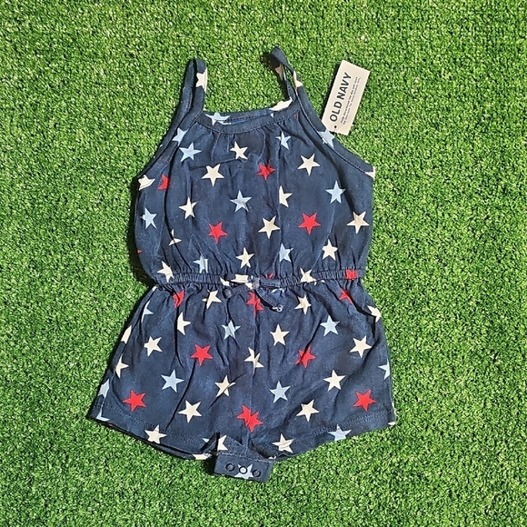 Old Navy Other - Old Navy Kids Starry Night Romper - Navy